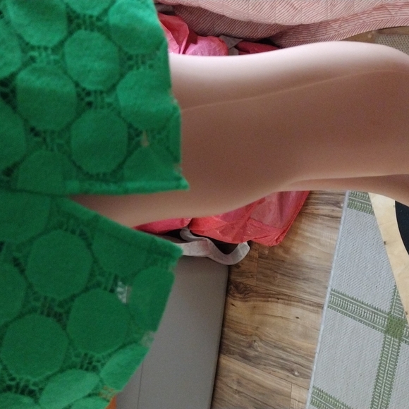 Adrianna Papell, 3/4 sleeves , green dress,M. - Picture 3 of 14